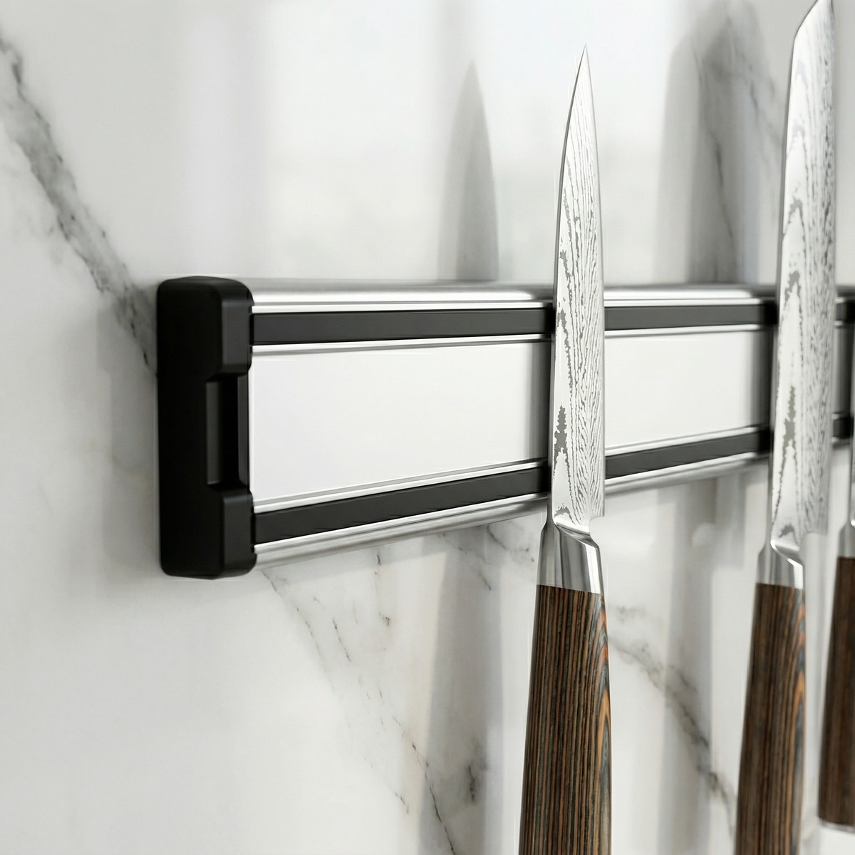 Barre Magnétique Murale pour Couteaux – Rangement Cuisine Design