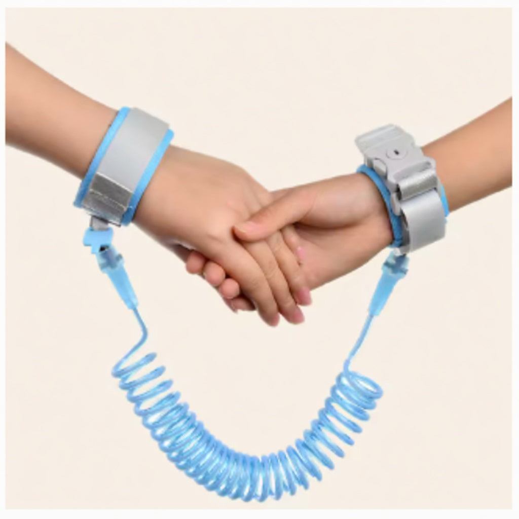 Bracelet de sécurité anti‑perte enfant – Laisse poignet avec câble extensible et verrou