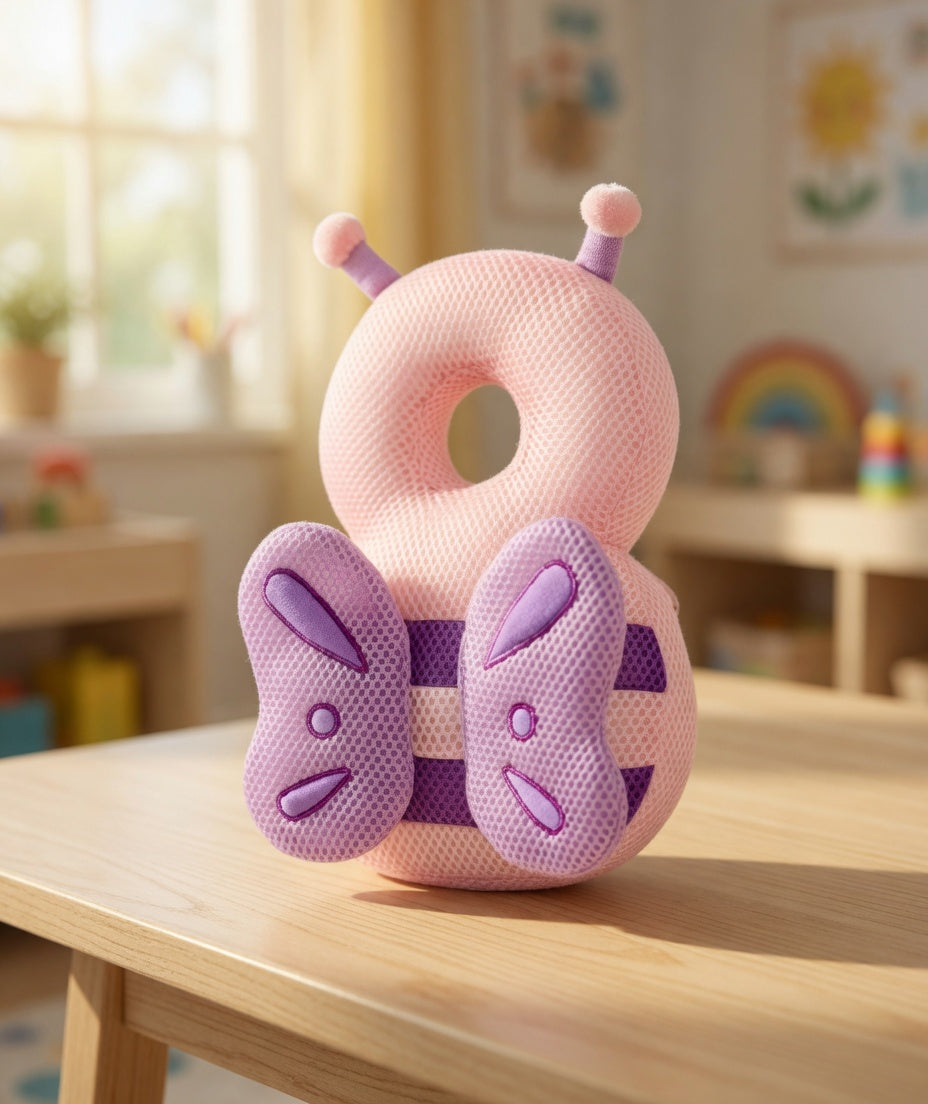 Coussin de Protection Bébé  – Anti-Choc Dos & Tête (1-3 ans)