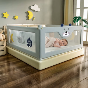 Protégez votre enfant pendant son sommeil – Barrière de lit anti-chute sécurisée