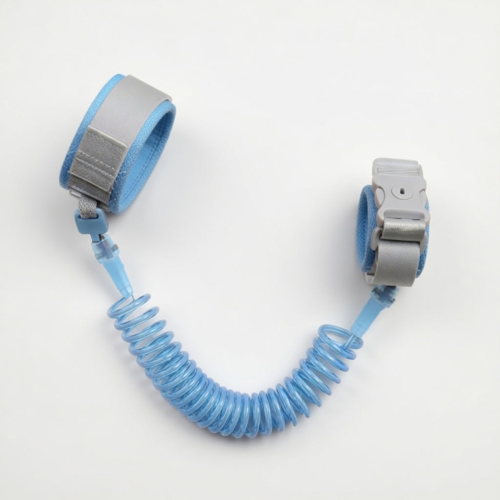 Bracelet de sécurité anti‑perte enfant – Laisse poignet avec câble extensible et verrou