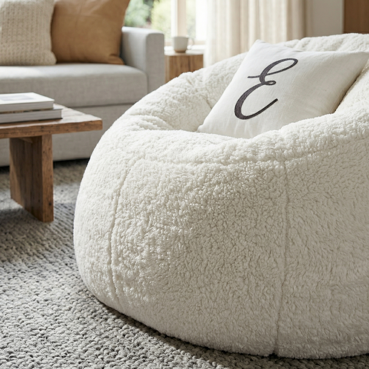 Pouf géant – Fauteuil relax ultra confortable pour salon