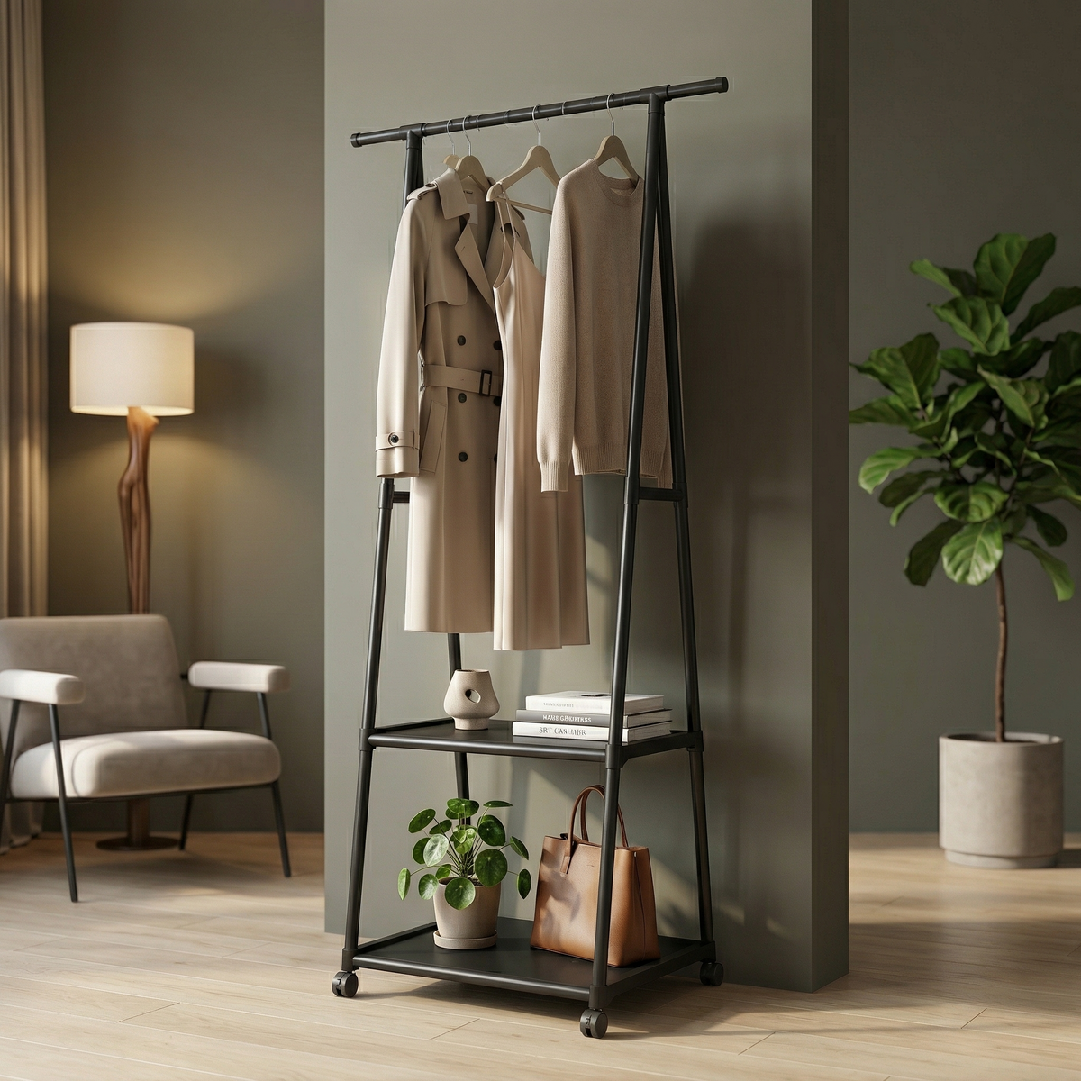 Porte-Vêtements Multifonction Design – Casaluma