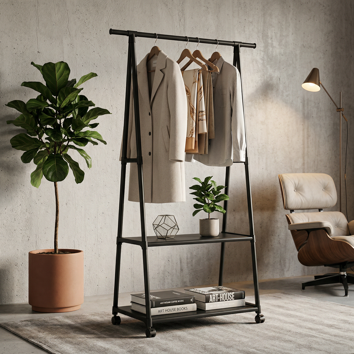 Porte-Vêtements Multifonction Design – Casaluma