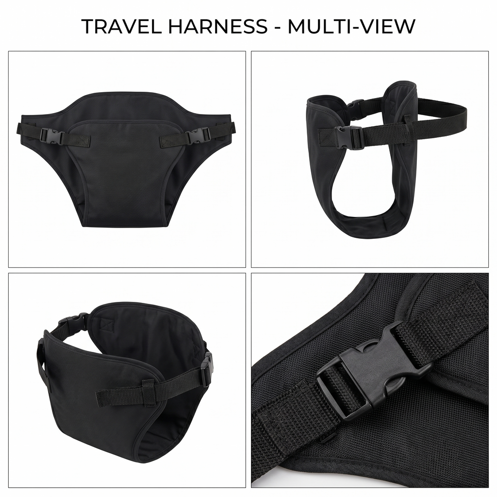 Harnais de chaise bébé portable – Siège de voyage sécurisé pour repas partout